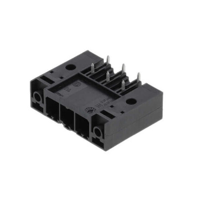 3 Position Terminal Block Header, Blade Pins 0.300