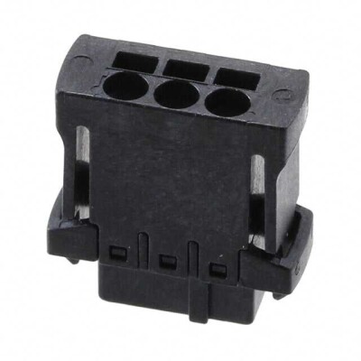 3 Position Terminal Block Plug, Female Sockets 0.100