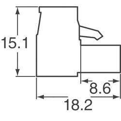 3 Position Terminal Block Plug, Female Sockets 0.200