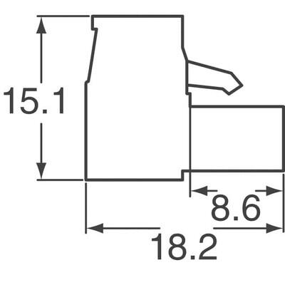 3 Position Terminal Block Plug, Female Sockets 0.200