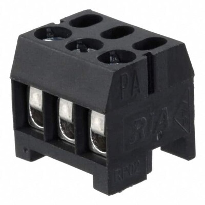 3 Position Terminal Block Plug for Unshrouded Header 0.138