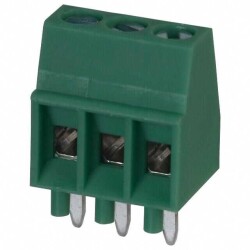 3 Position Wire to Board Terminal Block Horizontal with Board 0.100