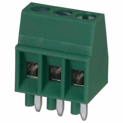 3 Position Wire to Board Terminal Block Horizontal with Board 0.100