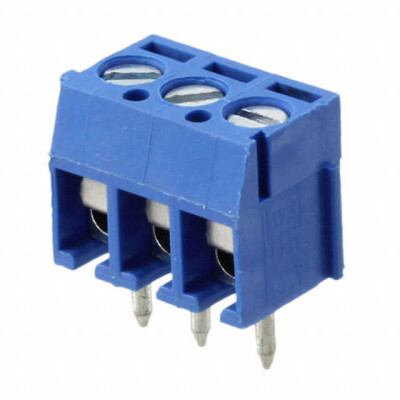 3 Position Wire to Board Terminal Block Horizontal with Board 0.138