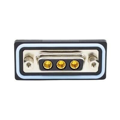 3 (Power) Position D-Sub, Combo Receptacle, Female Sockets Connector - 1