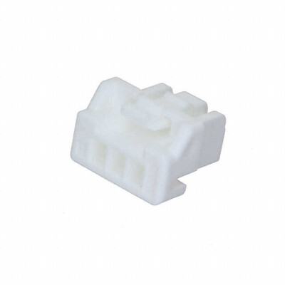 3 Rectangular Connectors - Housings Plug White 0.079