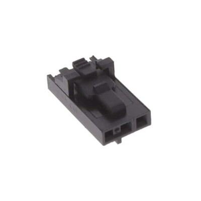 3 Rectangular Connectors - Housings Plug Black 0.100