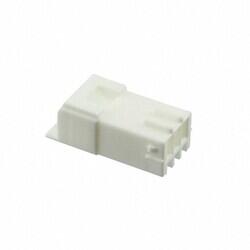 3 Rectangular Connectors - Housings Plug Natural 0.079