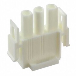 3 Rectangular Connectors - Housings Plug Natural - Molex