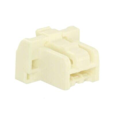 3 Rectangular Connectors - Housings Plug Beige 0.059