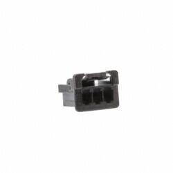 3 Rectangular Connectors - Housings Receptacle Black 0.079
