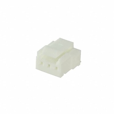 3 Rectangular Connectors - Housings Receptacle Natural 0.079