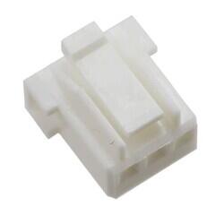 3 Rectangular Connectors - Housings Receptacle Natural 0.098