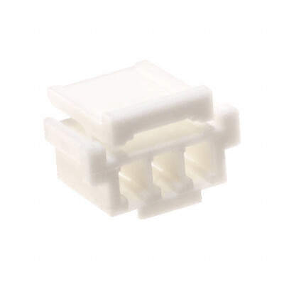 3 Rectangular Connectors - Housings Receptacle Natural 0.079