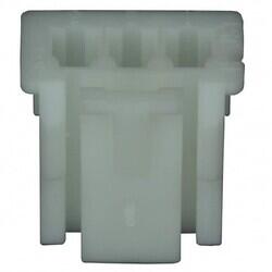 3 Rectangular Connectors - Housings Receptacle Natural 0.098
