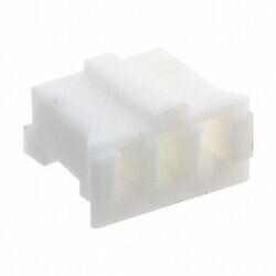 3 Rectangular Connectors - Housings Receptacle White 0.079