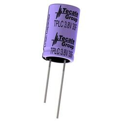 30 F (EDLC) Supercapacitor 3.8 V Radial, Can 260mOhm @ 1kHz 1000 Hrs @ 70°C - Tecate Group
