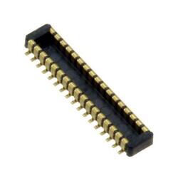 30 Position Connector Header, Outer Shroud Contacts Surface Mount Gold - 1