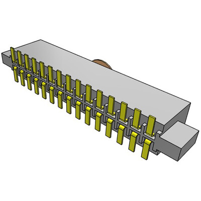 30 Position Receptacle Connector Surface Mount - 2