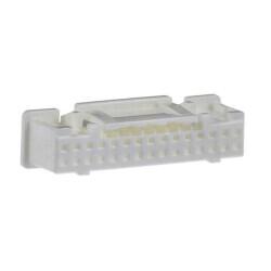 30 Rectangular Connectors - Housings Receptacle Natural 0.079
