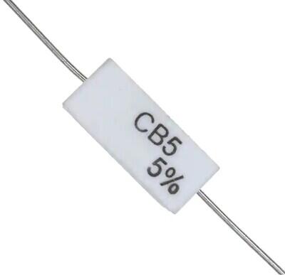 300 mOhms ±5% 5W Through Hole Resistor Axial Flame Proof, Moisture Resistant, Safety Wirewound - 1