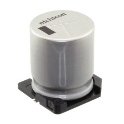 300 µF 100 V Aluminum Electrolytic Capacitors Radial, Can - SMD 110mOhm @ 100kHz 4000 Hrs @ 125°C - Nichicon