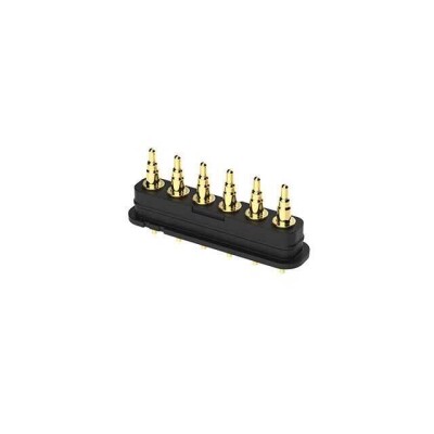 6 Position Spring Piston Connector Through Hole - 1