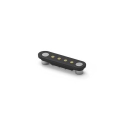 4 Position Spring Compression Contact, Magnetic Connector Through Hole - ATTEND Technology