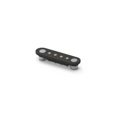 4 Position Spring Compression Contact, Magnetic Connector Through Hole - 1