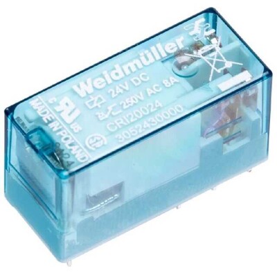 General Purpose Relay DPDT (2 Form C) 24VDC Coil Socketable - 1