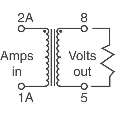 30A 1:500 Current Sense Transformer 50Hz ~ 400Hz 3mOhm Primary, 21Ohm Secondary Through Hole - 3