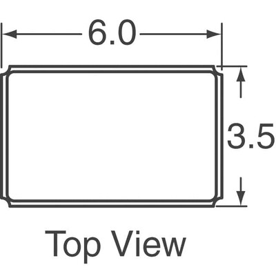 16MHz ±30ppm Crystal 20pF 60 Ohms 2-SMD, No Lead - 2