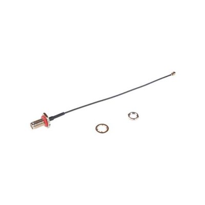 Cable Assembly Coaxial SMA to I-PEX MHF1 4.724