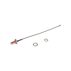 Cable Assembly Coaxial SMA to I-PEX MHF1 4.724