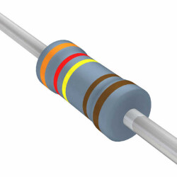 3.24 kOhms ±1% 0.25W, 1/4W Through Hole Resistor Axial Metal Film - YAGEO