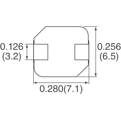 3.3 µH Shielded Drum Core, Wirewound Inductor 6.8 A 29.7mOhm Max Nonstandard - 3