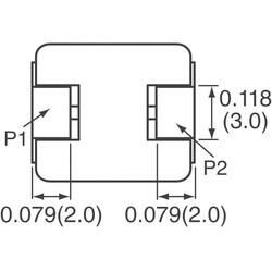 33 µH Shielded Wirewound Inductor 3.3 A 132mOhm Max 2-SMD, J-Lead - 6