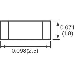 3.3 µH Unshielded Drum Core, Wirewound Inductor 1.2 A 143mOhm Max 1007 (2518 Metric) - 2