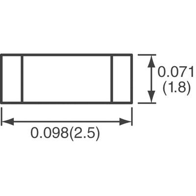 3.3 µH Unshielded Drum Core, Wirewound Inductor 1.2 A 143mOhm Max 1007 (2518 Metric) - 2