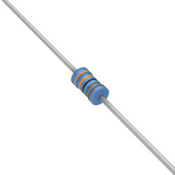 3.3 kOhms ±1% 0.25W, 1/4W Through Hole Resistor Axial Flame Retardant Coating, Safety Metal Film - Stackpole Electronics Inc