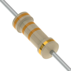 33 kOhms ±5% 0.25W, 1/4W Through Hole Resistor Axial Automotive AEC-Q200 Carbon Film - YAGEO