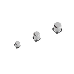 33 µF 63 V Aluminum - Polymer Capacitors Radial, Can - SMD 27mOhm 4000 Hrs @ 135°C - Nichicon