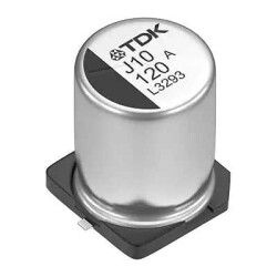 330 µF 35 V Aluminum - Polymer Capacitors Radial, Can - SMD 20mOhm 4000 Hrs @ 125°C - EPCOS - TDK Electronics