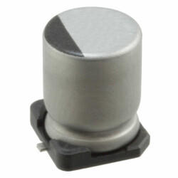 330 µF 25 V Aluminum Electrolytic Capacitors Radial, Can - SMD 2000 Hrs @ 85°C - 1