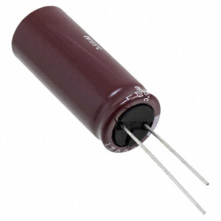 3300 µF 25 V Aluminum Electrolytic Capacitors Radial, Can 10000 Hrs @ 105°C - Chemi-Con (1)