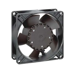 Fan Tubeaxial 24VDC Square - 92mm L x 92mm H Ball 54.7 CFM (1.53m³/min) 2 Wire Leads - ebm-papst Inc.