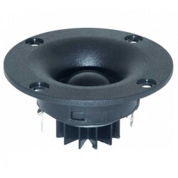 3.37 Ohms Tweeter Speaker 25 W 1.3 kHz ~ 20 kHz Top Round - Peerless by Tymphany
