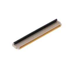 34 Position FFC, FPC Connector Contacts, Top and Bottom 0.020