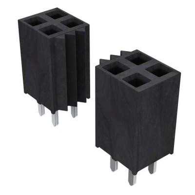 34 Position Receptacle Connector 0.100