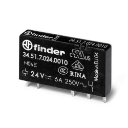 General Purpose Relay SPDT (1 Form C) 60VDC Coil Through Hole - 1